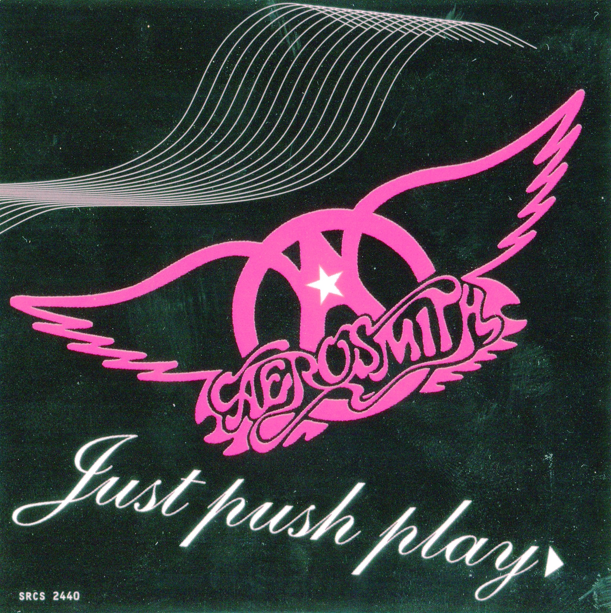 Aerosmith Just Push Play Stiker JPN CD Covers Cover Century 